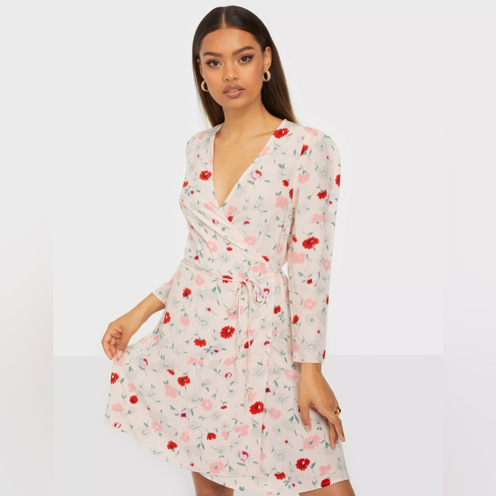 Samsøe Samsøe Britt S Wrap Dress Floral XS